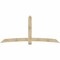 Ekena Millwork Bellingham Rough Sawn Timber Gable Bracket, Douglas Fir, 108"W x 49"H x 4"D x 6"F, 11/12 Pitch GBW108X49X0406BEL00RDF - alternate 1